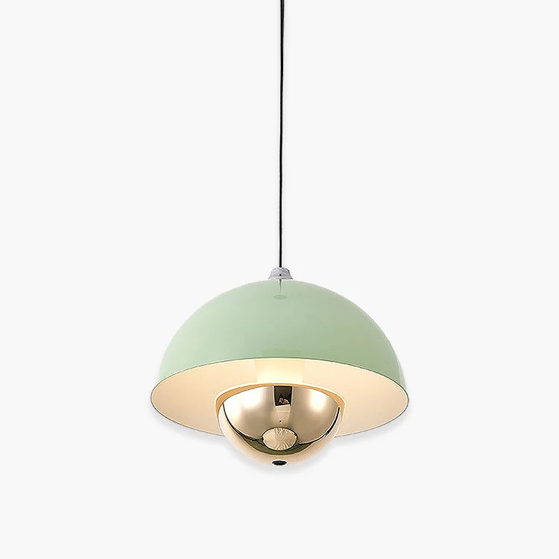 Enhanced Danish Hemisphere Pendant Lamp High-End