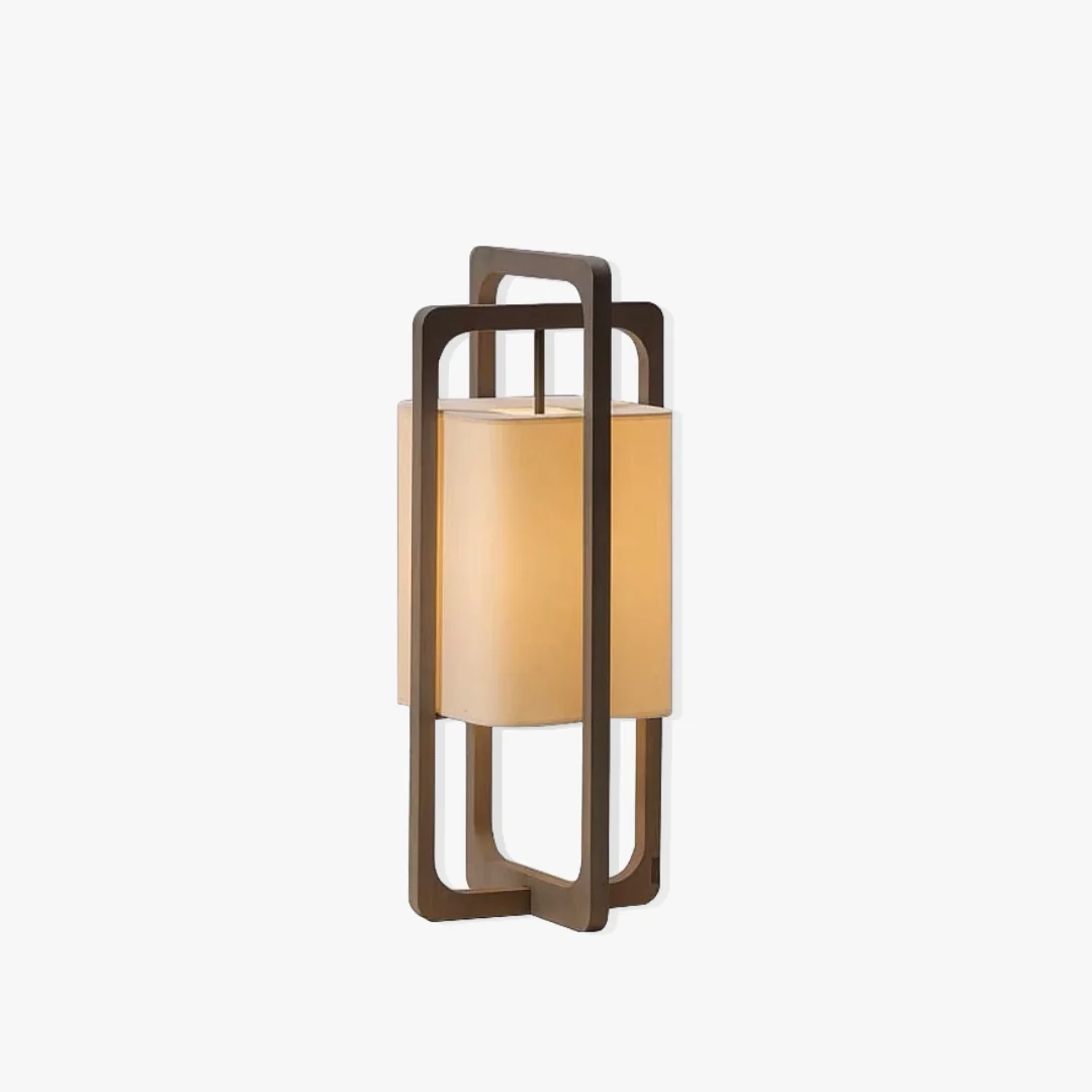 Fashionable Solid Wood Floor Lamp Elite
