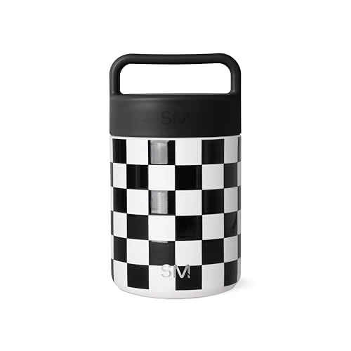 Clean Insulated Food Jar with Handle Crafted