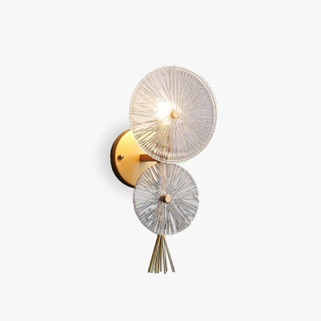 Refined Dandelion Flass Wall Lamp Specialty