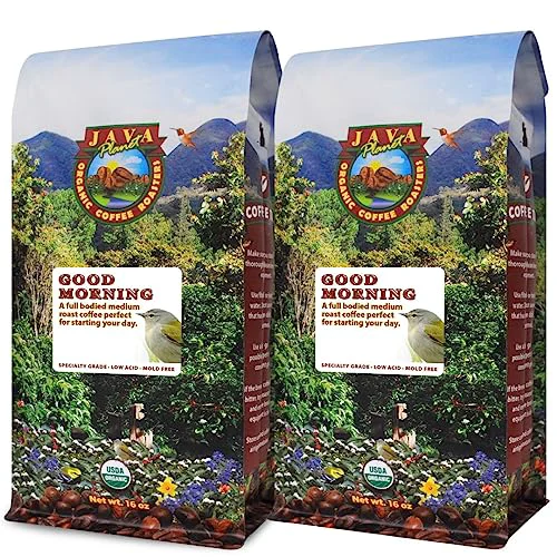 Fine Organic Whole Coffee Beans 32 Ounce Lightweight