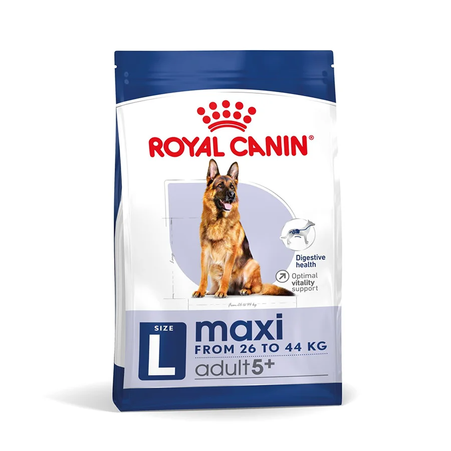 Functional Royal Canin Maxi Dry Adult 5 Dog Food 15kg Lightweight
