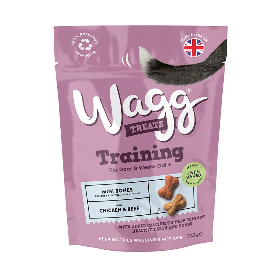 Innovative Wagg Dog Training Treats 125g Responsible
