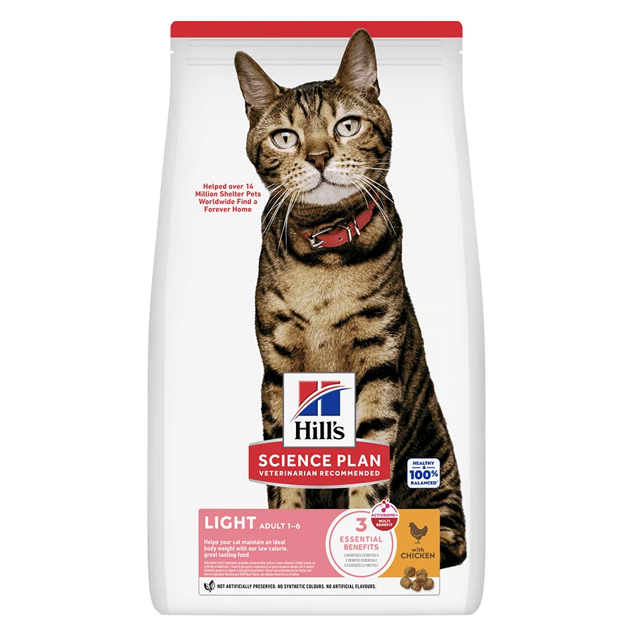 Smooth Hill x27 s Science Plan Light Adult Dry Cat Food Chicken 1.5kg Reliable