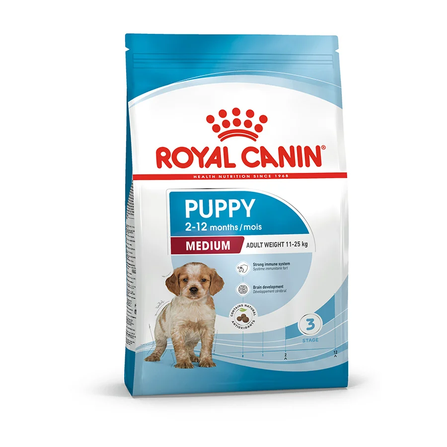 Professional Royal Canin Health Medium Breed Puppy Dry Dog Food 10kg Original