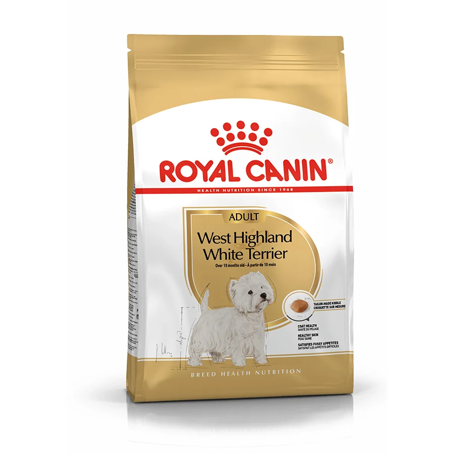 Crafted Royal Canin West Highland White Terrier Dry Dog Food 1.5kg Proven