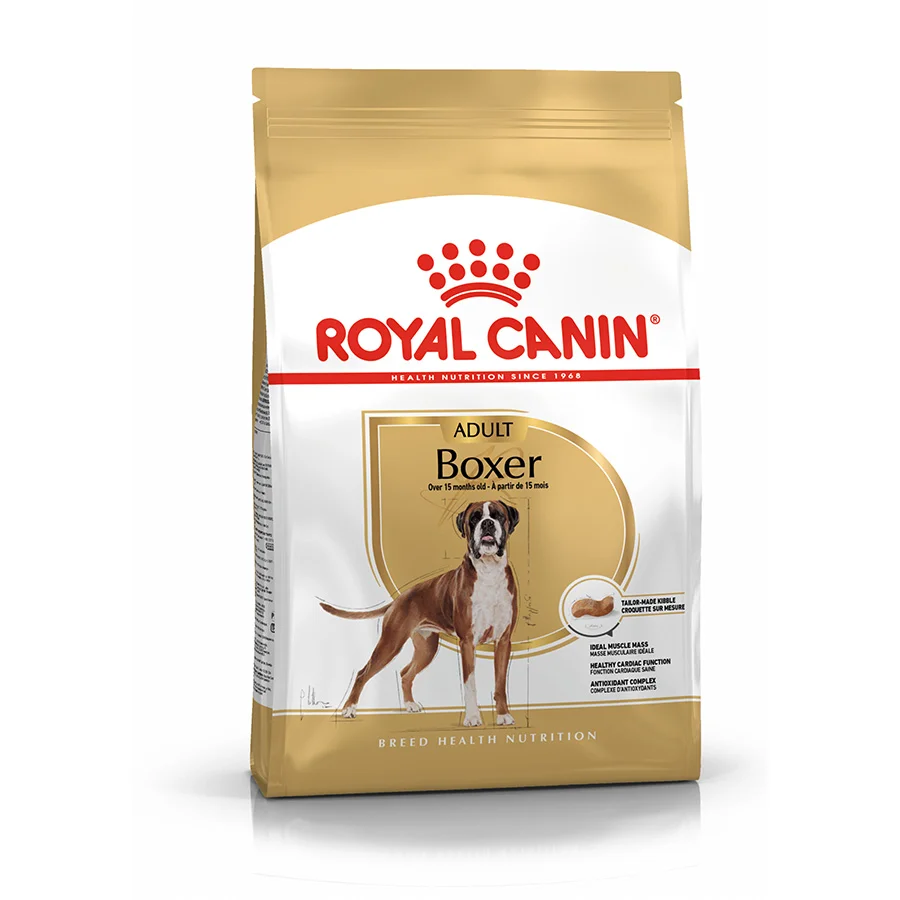 Minimalist Royal Canin Boxer Adult Dry Dog Food 12kg Secure