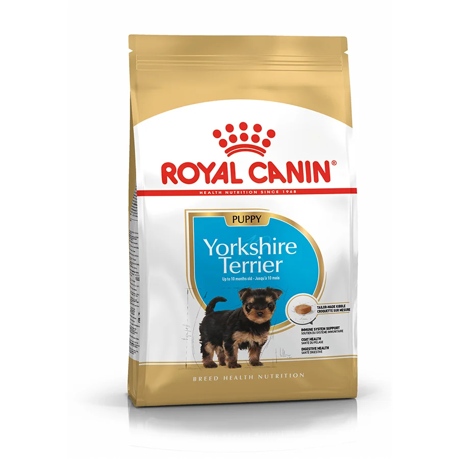 Easy-to-Use Royal Canin Yorkshire Terrier Puppy Dry Dog Food 1.5kg Consistent