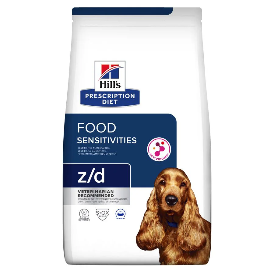 Enhanced Hill x27 s Prescription Diet z d Food Sensitivities Dry Adult Dog Food 10kg Functional