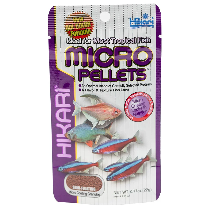 Organic Hikari Micro Pellets Fish Food 22g Superior