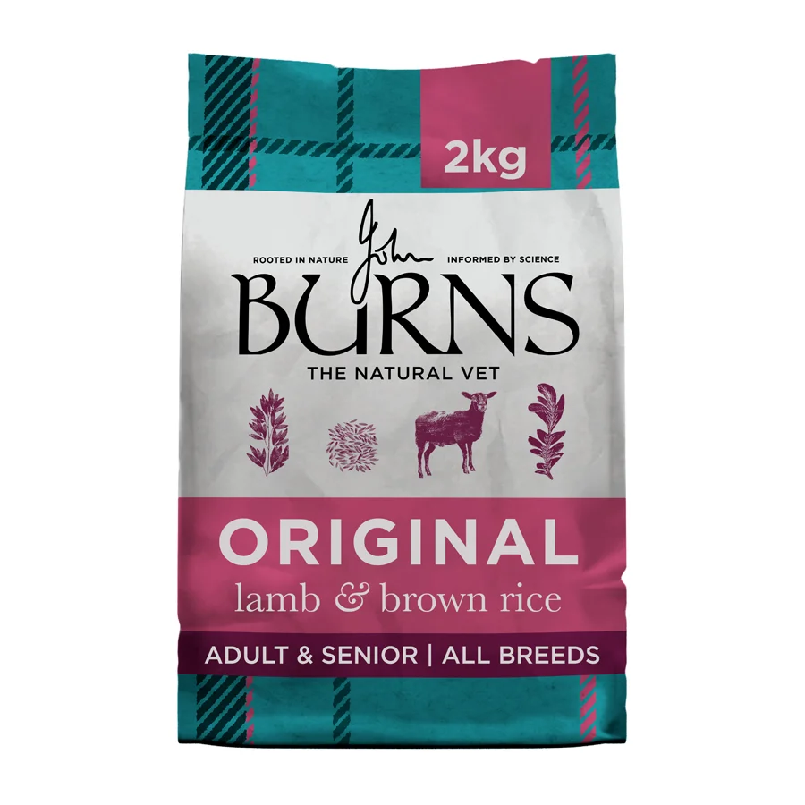 Optimized Burns Dry Dog Food Lamb Brown Rice 2kg Original Design