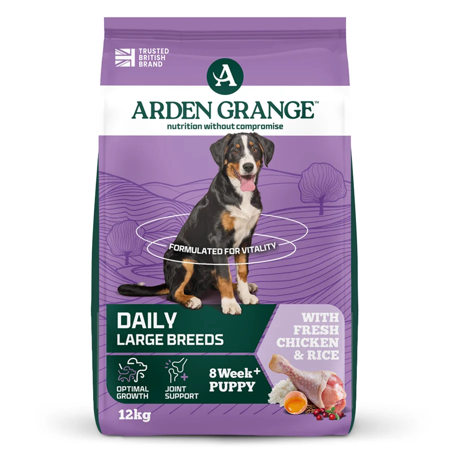 Original Design Arden Grange Large Breed Puppy Junior Dry Dog Food with Chicken Rice High-End