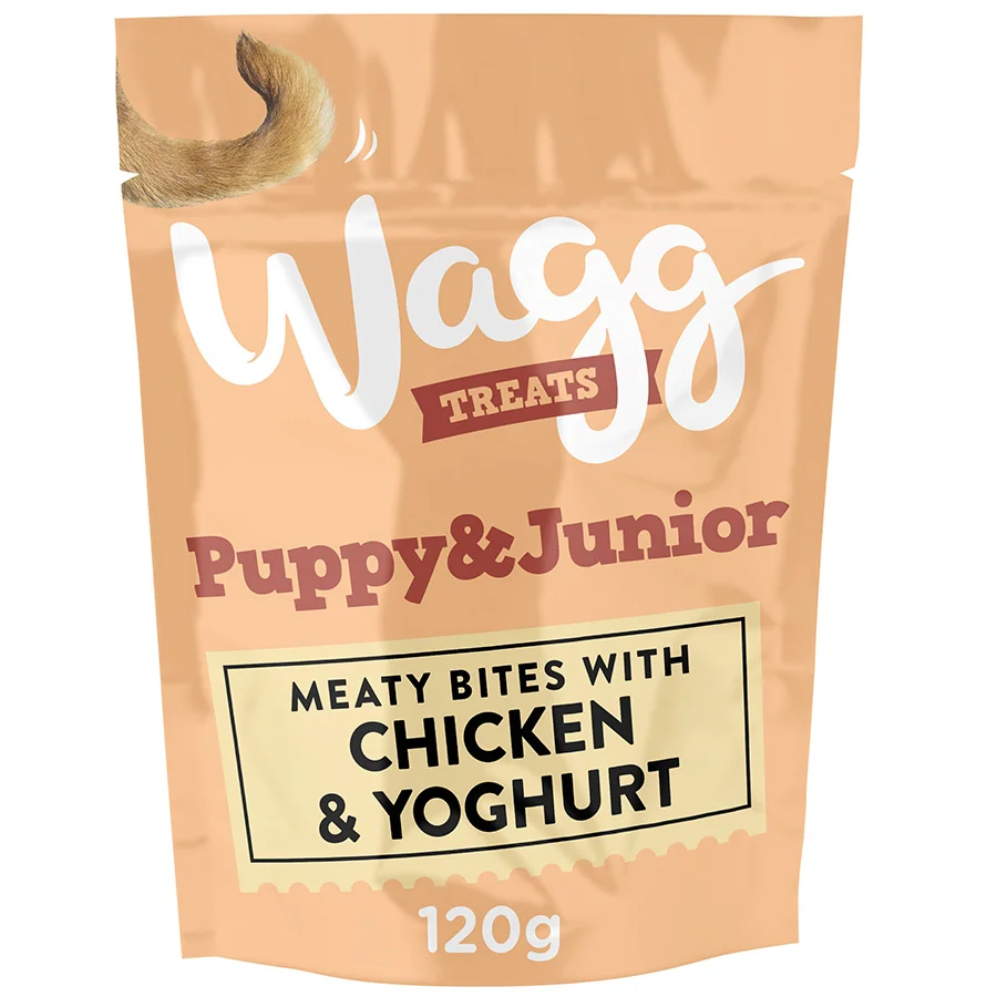 Versatile Wagg Puppy Treats with Chicken Yoghurt 120g Effective