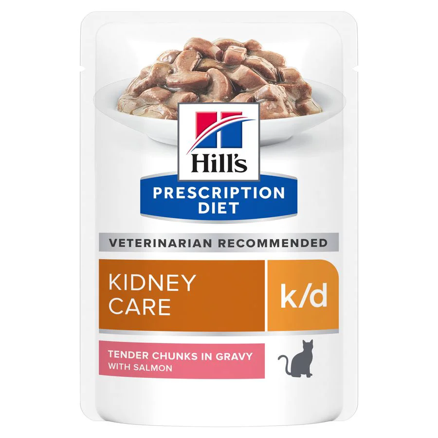 Advanced Hill x27 s Prescription Diet k d Kidney Care Wet Cat Food with Salmon 12x85g Breathable