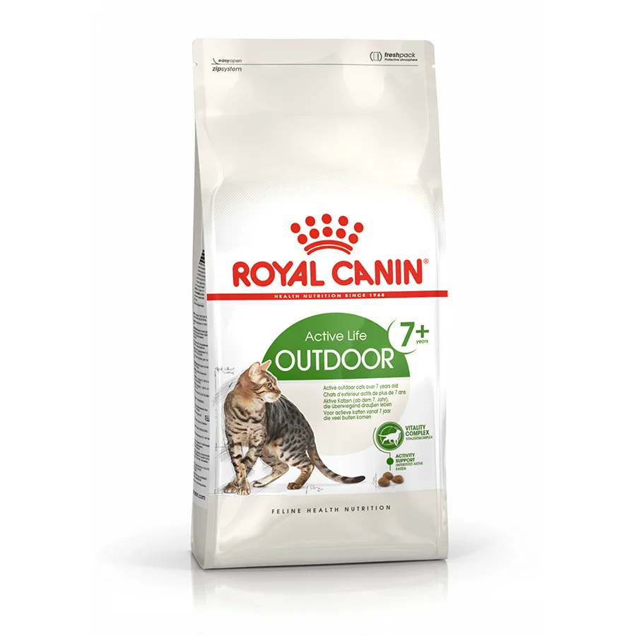 Easy-to-Use Royal Canin Outdoor 7 Adult Dry Cat Food 4kg Premium Material