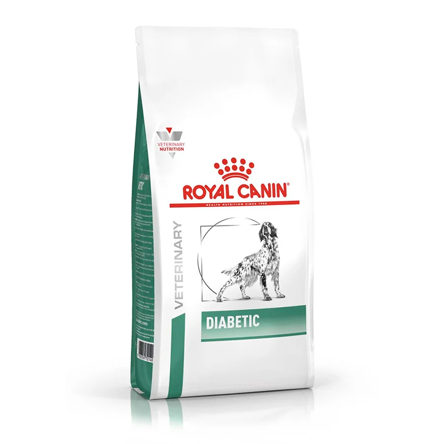 Optimized Royal Canin Veterinary Diabetic Adult Dry Dog Food Reusable