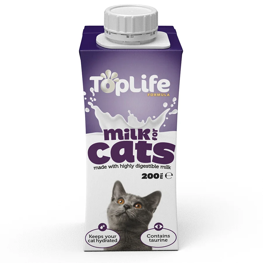 Enhanced Toplife Cat Milk 200ml Solid