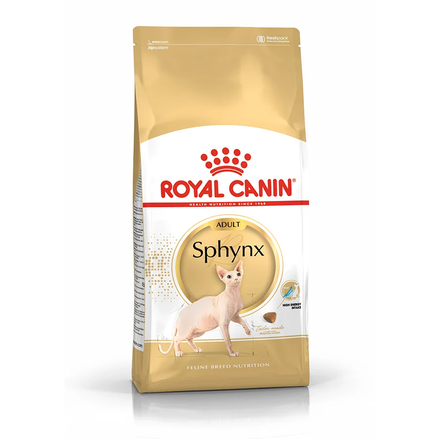 Durable Royal Canin Sphynx Adult Dry Cat Food 10kg Efficient