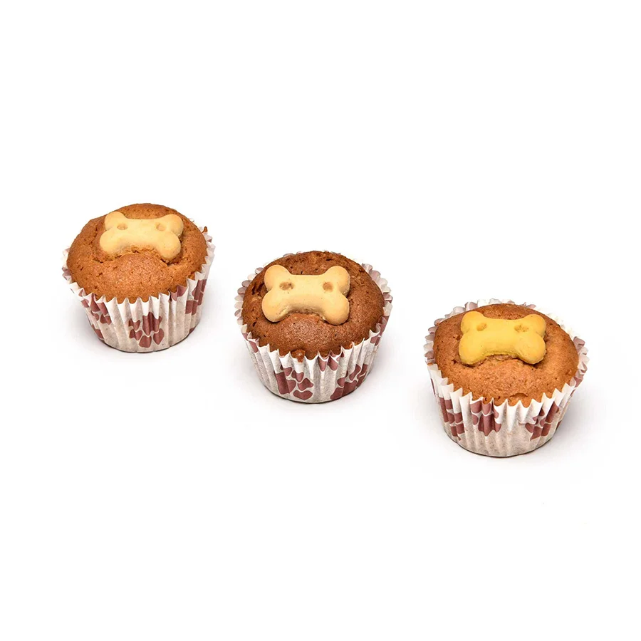 Artisan Barking Bakery Mini Un-Iced Trios For Dogs 38g Reusable