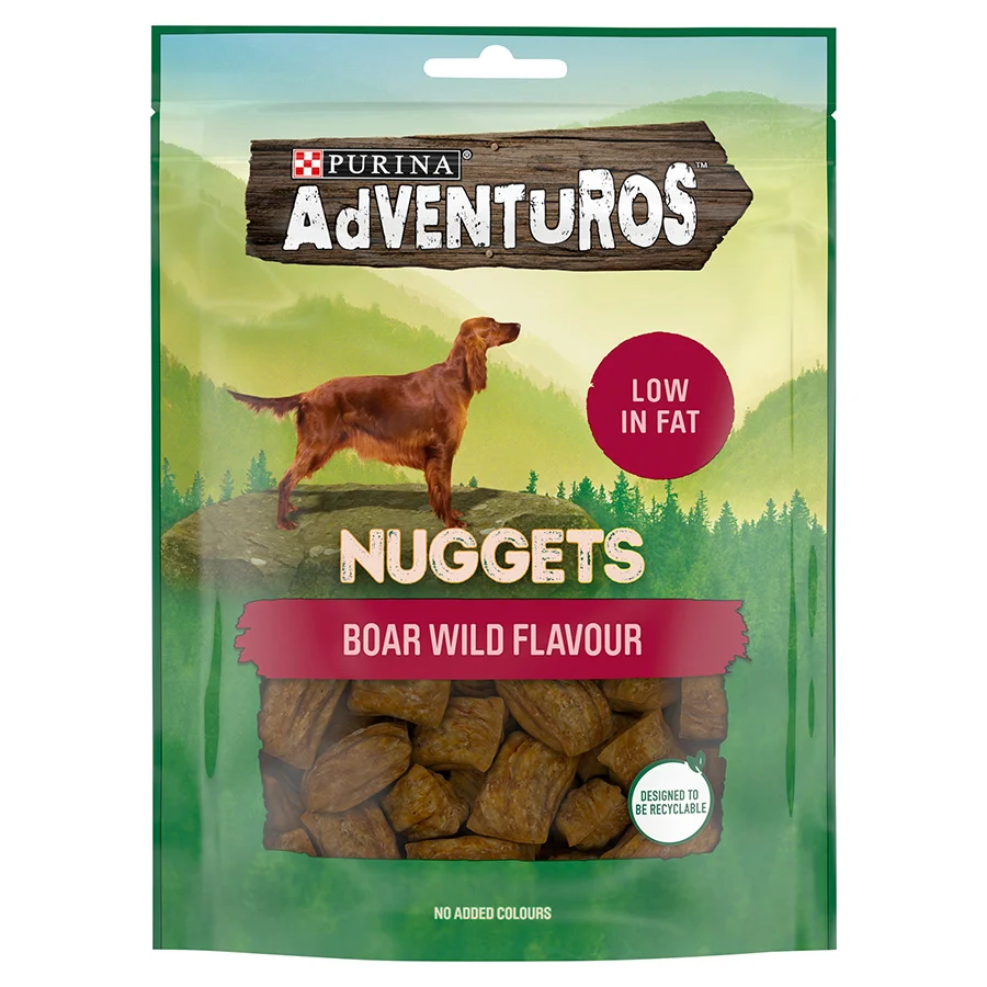 Clean Adventuros Nuggets Dog Treats Boar Flavour 90g User-Friendly