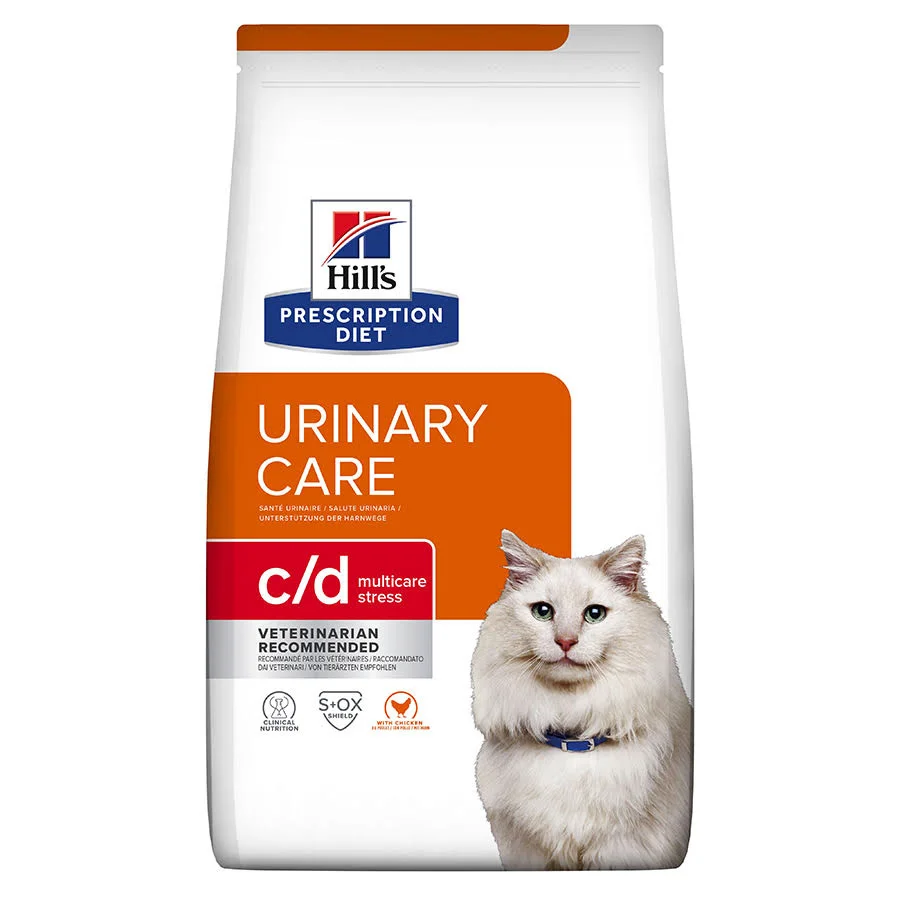 Consistent Hill x27 s Prescription Diet c d Stress Urinary Care Dry Cat Food Chicken Crafted