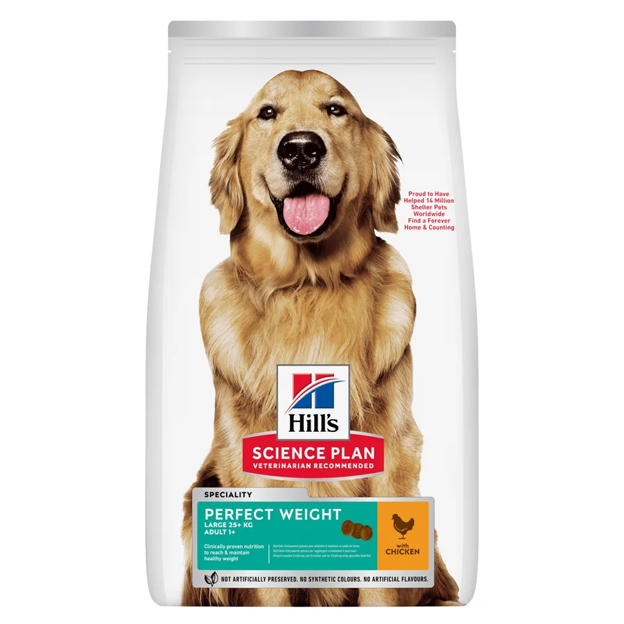 Verified Hill x27 s Science Plan Weight Large Breed Adult Dry Dog Food 12kg Fast