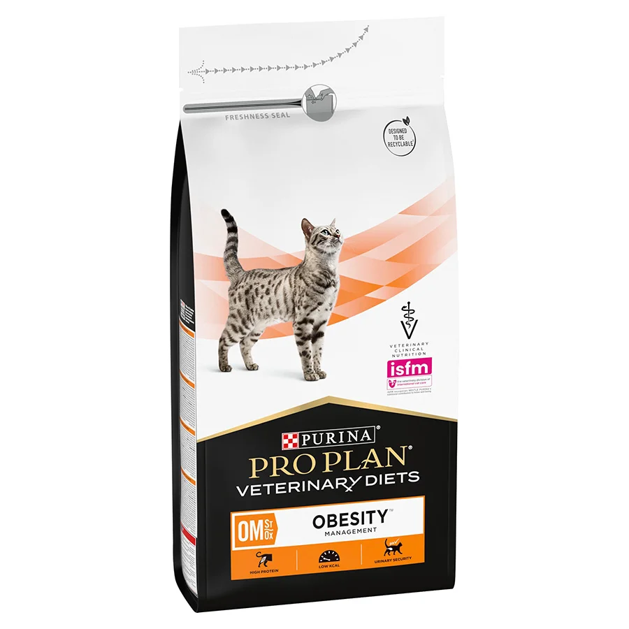 Unique Pro Plan Vet Diet OM Obesity Management Cat Food 1.5kg Innovative
