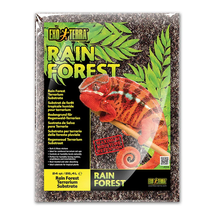 Environmentally Friendly Exo Terra Rain Forest Terrarium Substrate 26.4L Casual