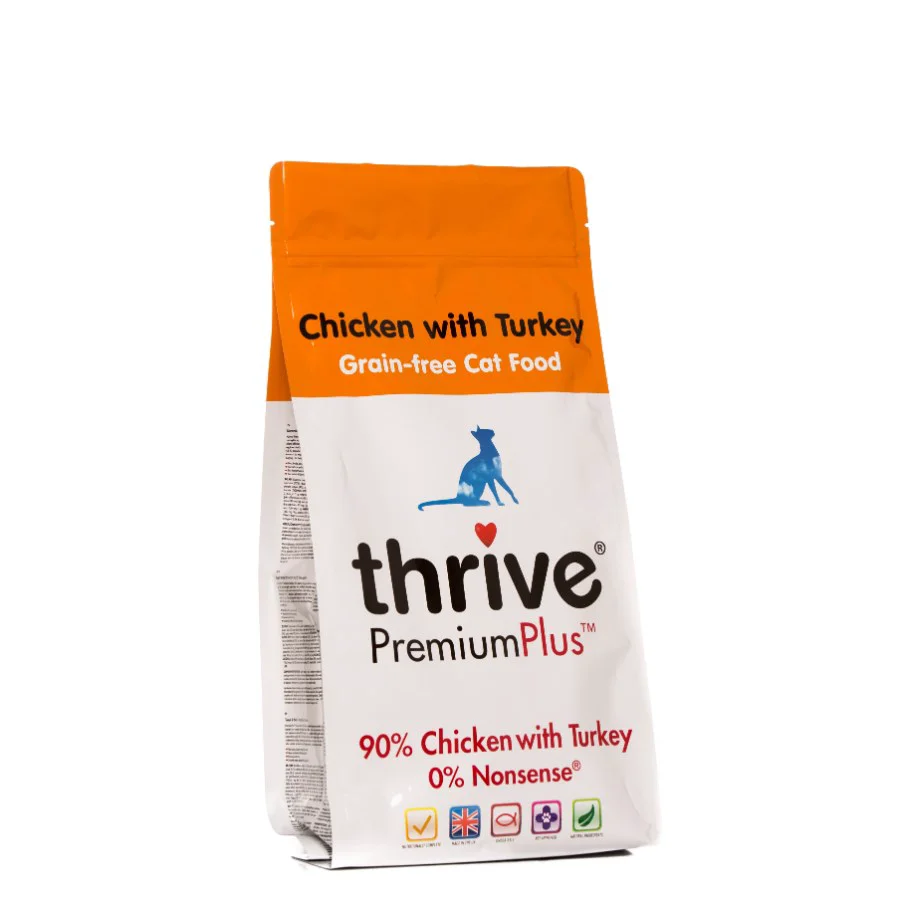 User-Friendly Thrive Dry Cat Food Chicken with Turkey 1.5kg High-Grade