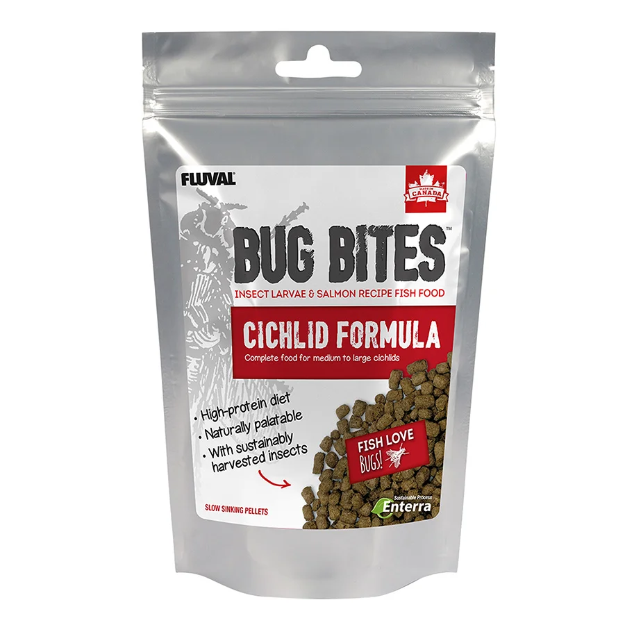 Traditional Fluval Bug Bites Cichlid Fish Sticks 100g First-Class