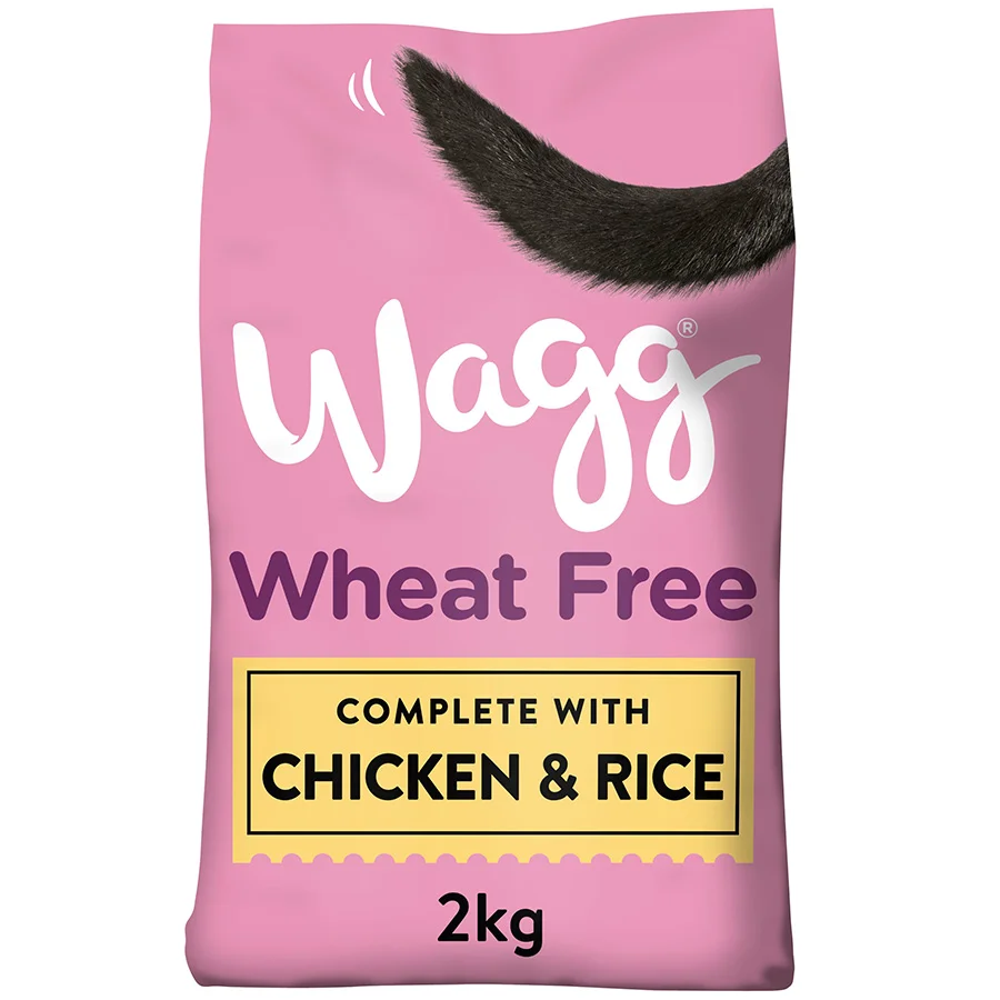 Traditional Wagg Complete Sensitive Wheat Dry Dog Food Chicken Rice 2kg Functional