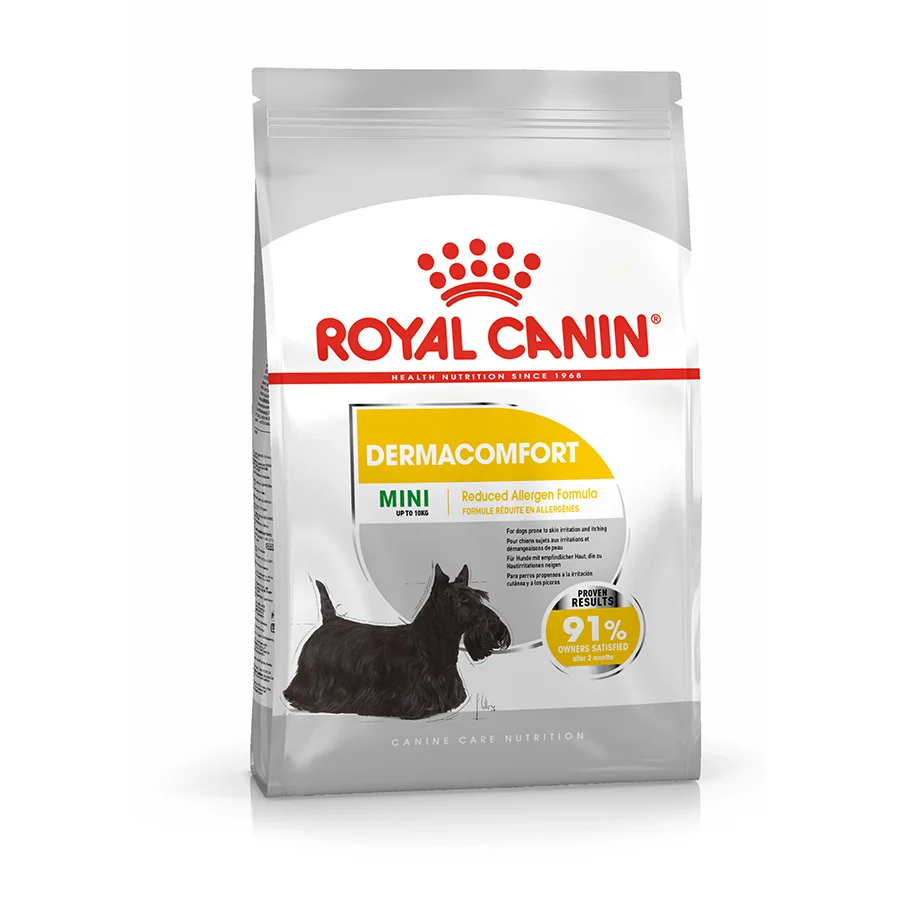 Pure Royal Canin Dermacomfort Mini Breed Adult Dry Dog Food 8kg High-Quality