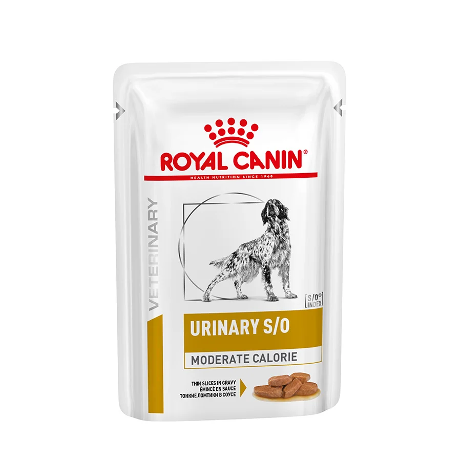 Trusted Royal Canin Veterinary Urinary S O Moderate Calorie Adult Wet Dog Food 48x100g Durable