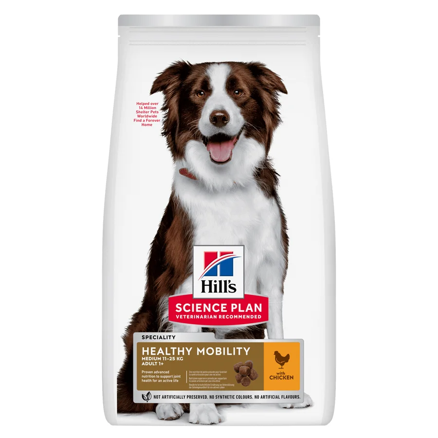 Proven Hill x27 s Science Plan Healthy Mobility Medium Breed Adult Dry Dog Food Chicken 14kg Exclusive