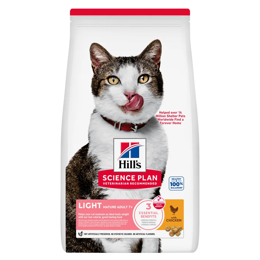 Soft Hill x27 s Science Plan Mature Adult Light Dry Cat Food Chicken 7kg Exclusive