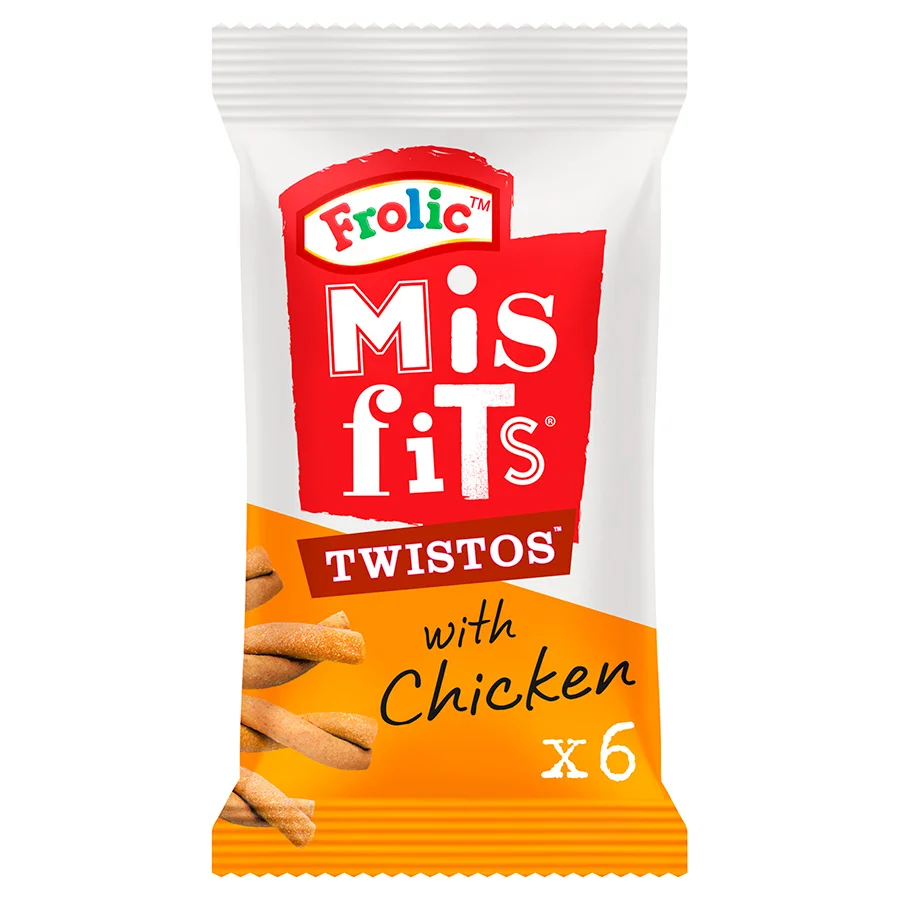 Artisan Misfits Twistos Dog Treats With Chicken 105g Prestigious