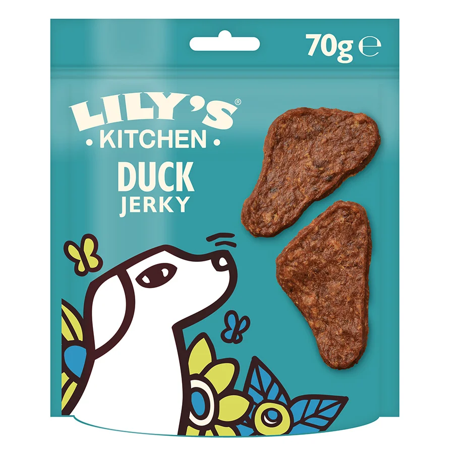 Detailed Lily x27 s Kitchen Mighty Duck Mini Jerky Dog Treats 70g Enhanced