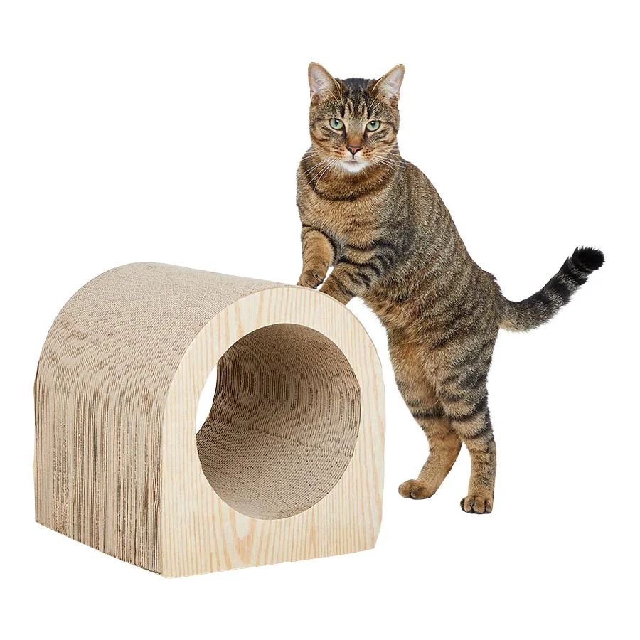 Smart Willow x27 s Scratch Hide Cat Tunnel Toy Unique