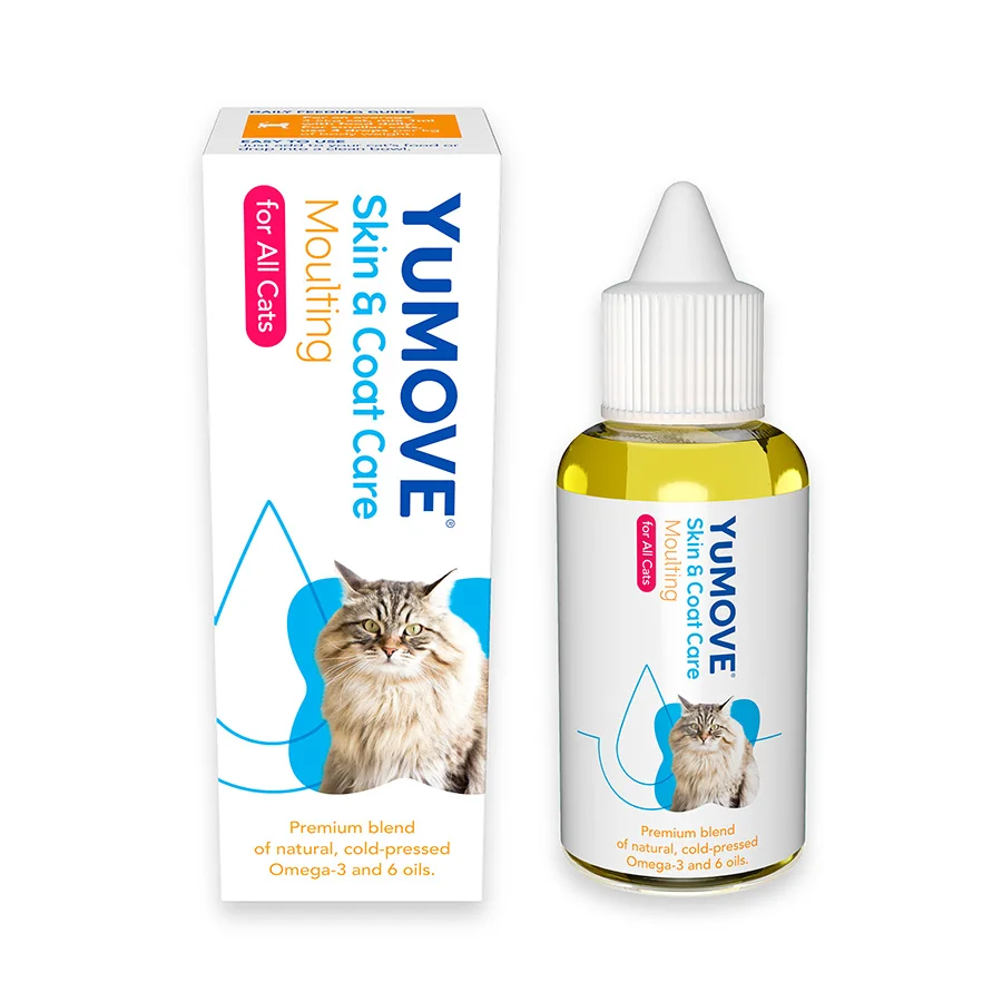 Reliable YuMOVE Skin Coat Care Moulting For All Cats 50ml Elegant