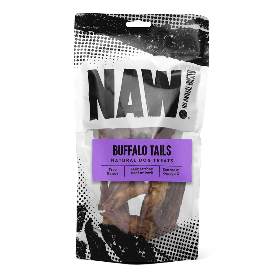 Relaxed NAW Buffalo Tails Dog Treat 200g User-Friendly