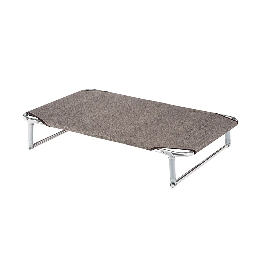 High-Quality Ferplast Dream Folding Dog Bed Grey High-Grade