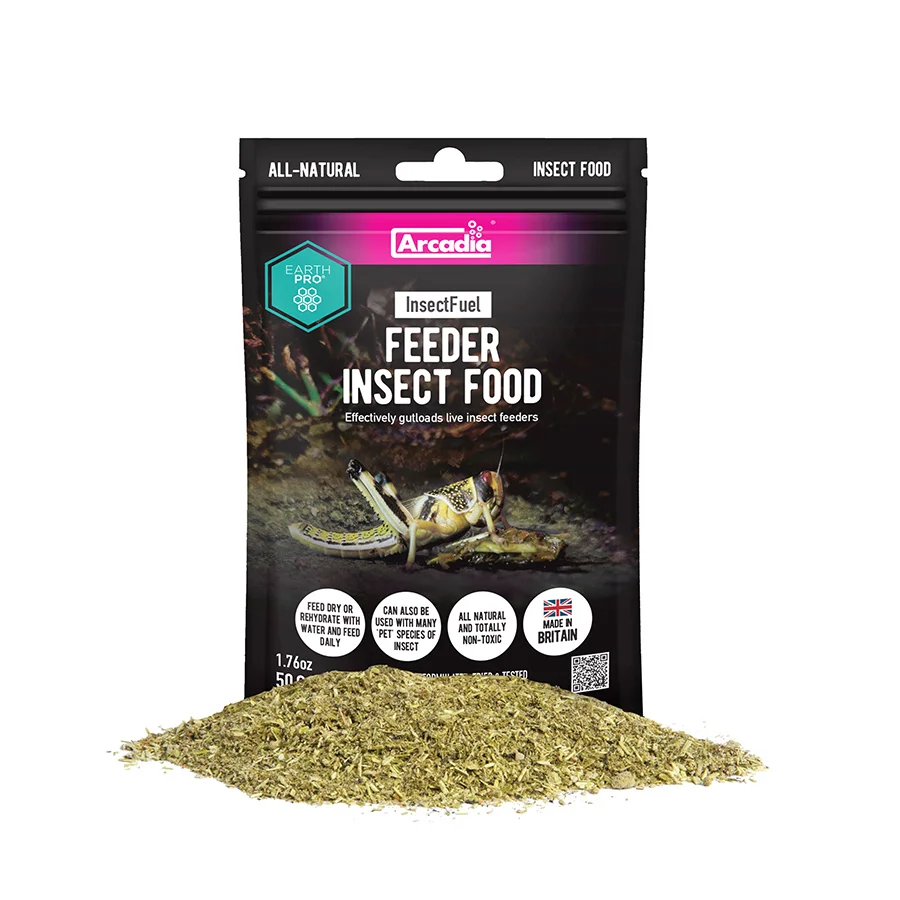 Dependable Arcadia Earth Pro Insect Fuel Powder 50g Versatile