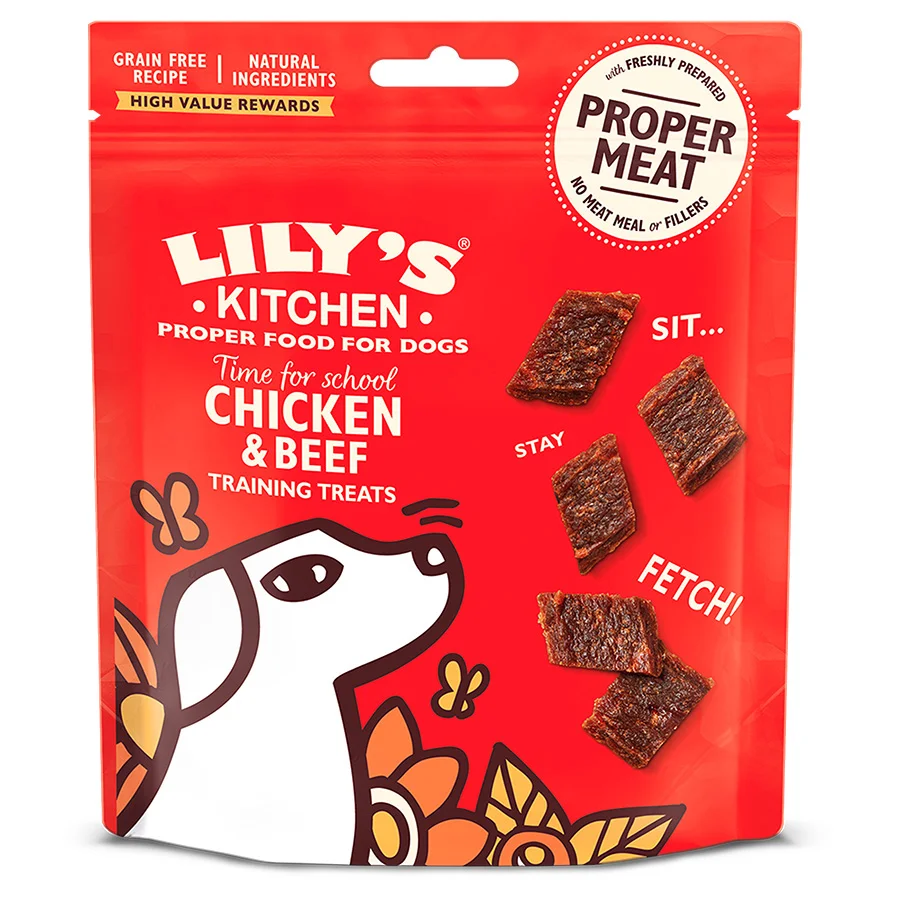 Comfortable Lily x27 s Kitchen Time for School Adult Dogs Training Treats 70g Convenient