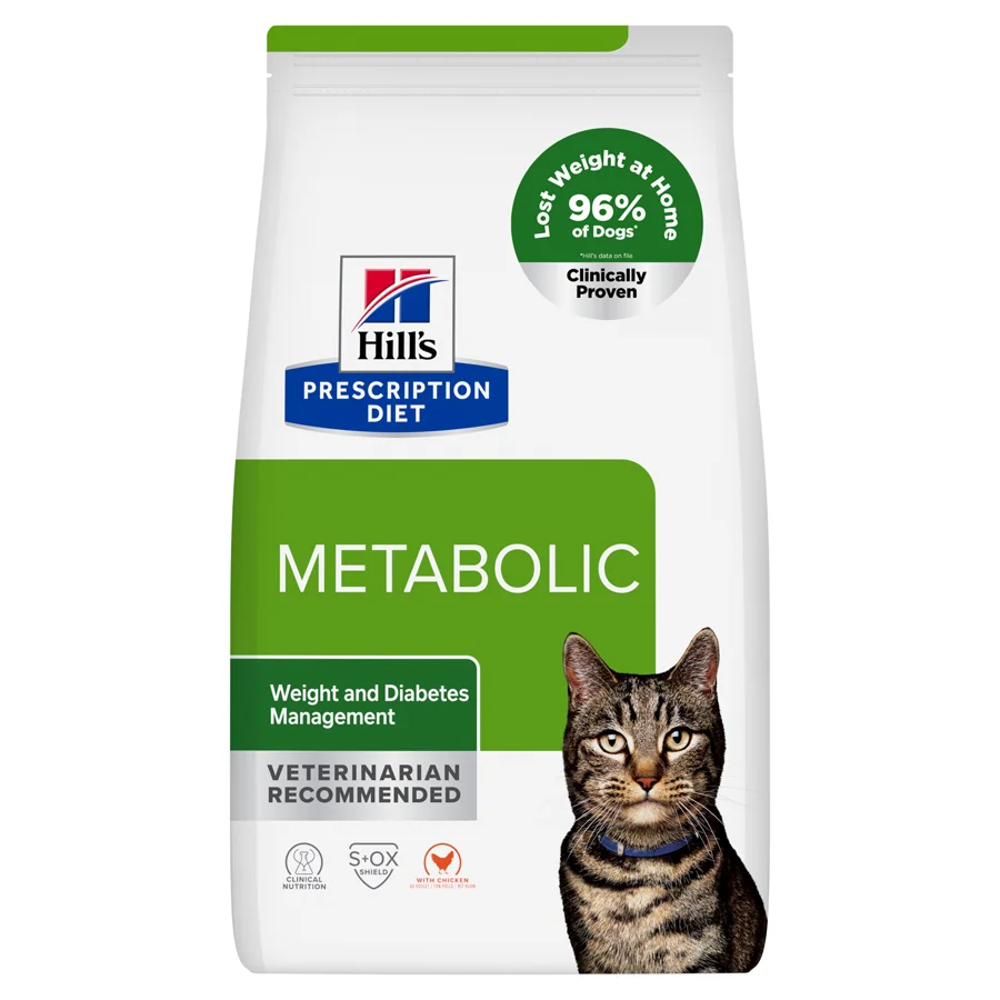 Flexible Hill x27 s Prescription Diet Metabolic Weight Management Dry Cat Food 8kg Advanced
