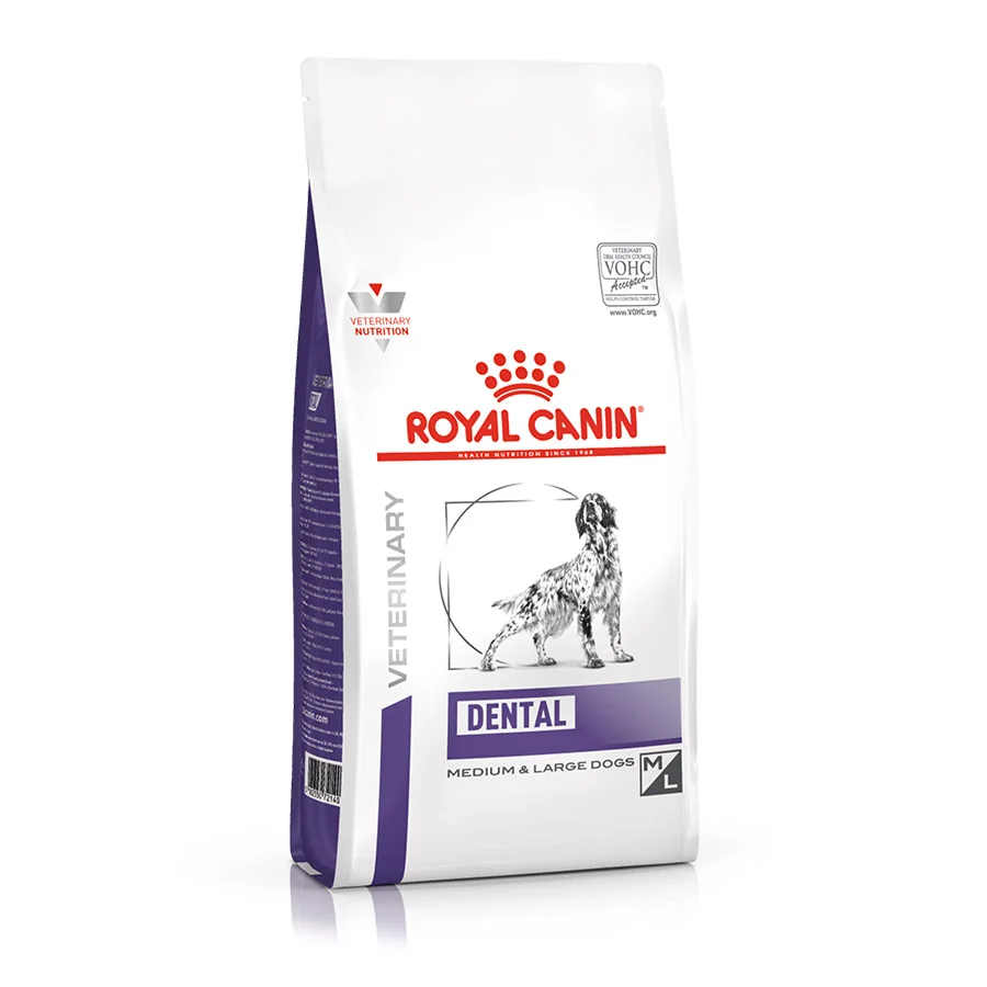 Contemporary Royal Canin Veterinary Dental Medium Large Adult Dry Dog Food 13kg Detailed