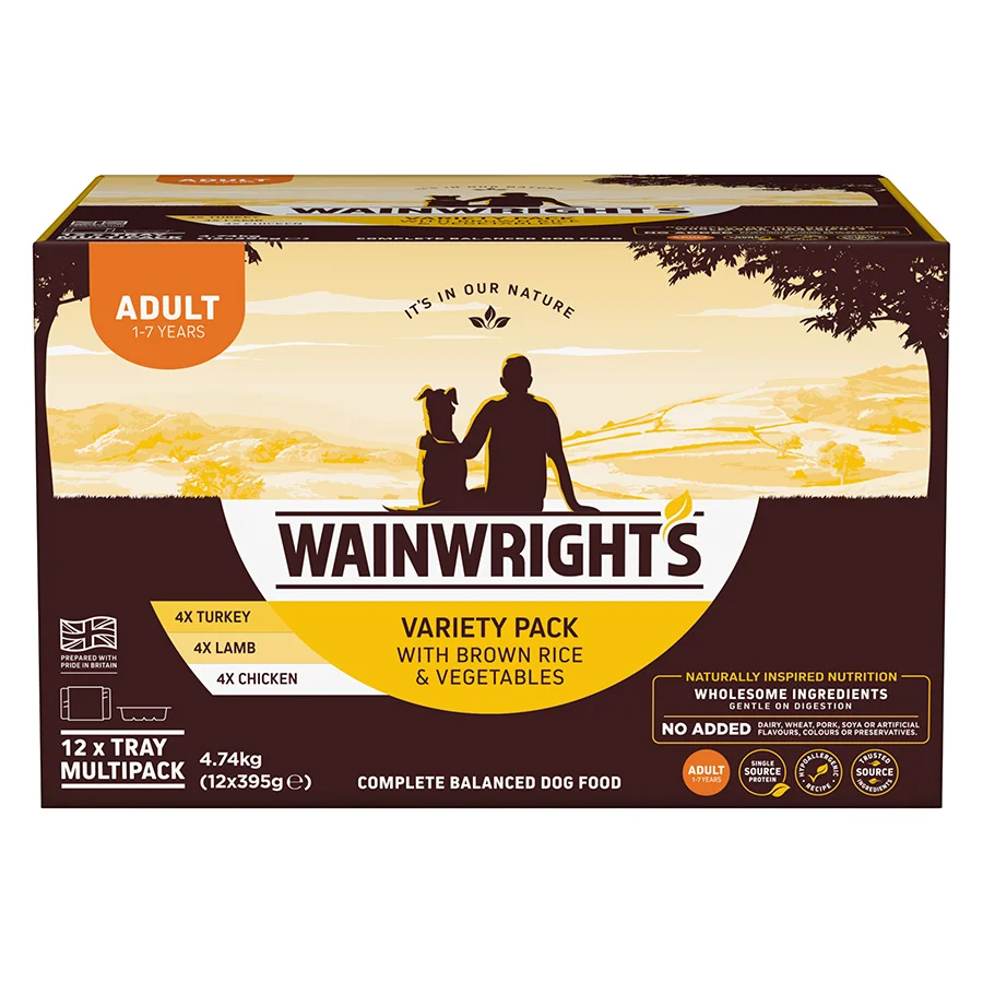 High-Performance Wainwright x27 s Adult Wet Dog Food Variety Reliable