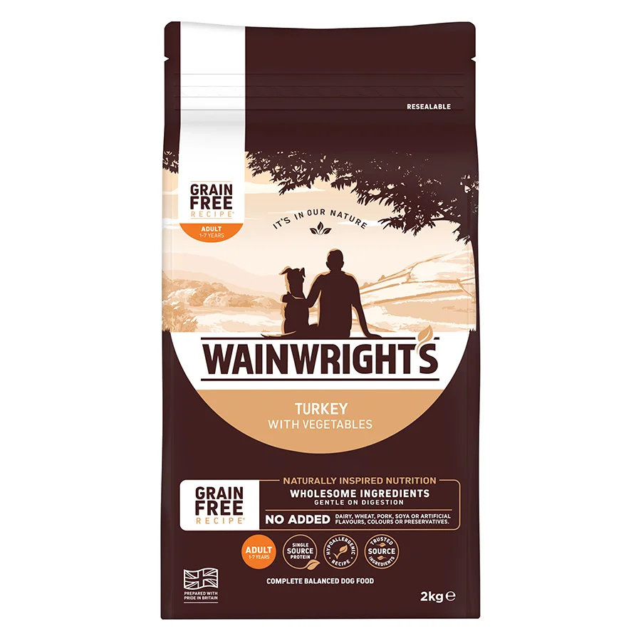 Specialty Wainwright x27 s Grain Adult Dry Dog Food Turkey Verified