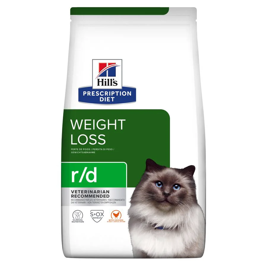 Outstanding Hill x27 s Prescription Diet r d Weight Reduction Dry Cat Food with Chicken 3kg Elite