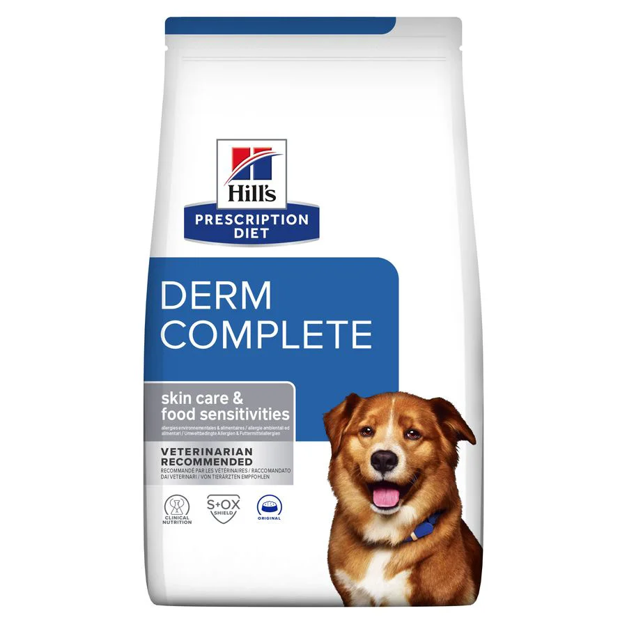 Easy-to-Use Hill x27 s Prescription Diet Derm Skin Care Sensitivities Dry Dog Food 4kg Premium