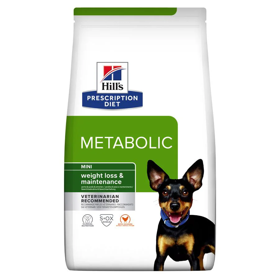 First-Class Hill x27 s Prescription Diet Metabolic Mini Weight Management Adult Dry Dog Food 1kg Recyclable